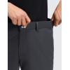 imageCRZ YOGA Breeze Comfy Golf Shorts for Men  7 Lightweight Quick Dry Casual Athletic Work Flat Front with PocketsInk Gray