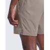 imageCRZ YOGA Mens Side Split Workout Shorts 7  Linerless Daily Quick Dry for Gym Athletic Casual with PocketsCliff Ash
