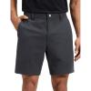 imageCRZ YOGA Breeze Comfy Golf Shorts for Men  7 Lightweight Quick Dry Casual Athletic Work Flat Front with PocketsInk Gray