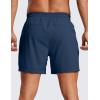 imageCRZ YOGA Mens 2 in 1 Running Shorts 5  Lined Workout Quick Dry for Workout Sports Athletic with PocketsElectric Blue