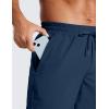 imageCRZ YOGA Mens 2 in 1 Running Shorts 5  Lined Workout Quick Dry for Workout Sports Athletic with PocketsElectric Blue