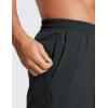 imageCRZ YOGA Mens 2 in 1 Running Shorts 5  Lined Workout Quick Dry for Workout Sports Athletic with PocketsInk Gray