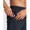 imageCRZ YOGA Mens 2 in 1 Running Shorts 5  Lined Workout Quick Dry for Workout Sports Athletic with PocketsTrue Navy