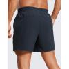 imageCRZ YOGA Mens 2 in 1 Running Shorts 5  Lined Workout Quick Dry for Workout Sports Athletic with PocketsTrue Navy