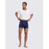 imageCRZ YOGA UltraSoft Modal Boxer Briefs with Fly for Men 5  Casual Underwear Moisture Wicking Breathable 3 PackNavyBlueTrue Navy