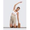 imageCRZ YOGA Butterluxe Maternity Biker Shorts 6  Over The Belly Pregnancy Yoga Workout Womens Activewear Buttery SoftMojave Tan