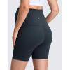 imageCRZ YOGA Butterluxe Maternity Biker Shorts 6  Over The Belly Pregnancy Yoga Workout Womens Activewear Buttery SoftTrue Navy