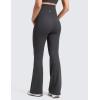 imageCRZ YOGA Butterluxe Maternity Flare Leggings Pockets 29  Workout Yoga Bootcut Pregnancy Womens Pants Over The BellyMysterious Grey