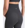 imageCRZ YOGA Softretch Maternity No Front Seam Leggings 25  Workout Yoga Casual Womens Pregnancy Pants Over The BellyMysterious Grey