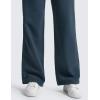 imageCRZ YOGA Cotton Fleece Lined Sweatpants Women 283032  Straight Leg Casual Lounge Pants with Pockets Winter WarmInk Blue