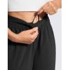 imageCRZ YOGA Lightweight Drapey Tapered Ankle Pants for Women 27  78 Casual Travel Work with Pockets SummerBlack