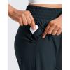 imageCRZ YOGA Lightweight Drapey Tapered Ankle Pants for Women 27  78 Casual Travel Work with Pockets SummerTrue Navy