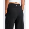 imageCRZ YOGA Wide Leg Yoga Pants Pockets 30  High Waisted Womens Sweatpants Lounge Dress Casual WorkBlack