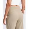 imageCRZ YOGA Wide Leg Yoga Pants Pockets 30  High Waisted Womens Sweatpants Lounge Dress Casual WorkOak