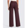 imageCRZ YOGA Wide Leg Yoga Pants Pockets 30  High Waisted Womens Sweatpants Lounge Dress Casual WorkRipe Plum