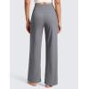 imageCRZ YOGA Wide Leg Yoga Pants Pockets 30  High Waisted Womens Sweatpants Lounge Dress Casual WorkSolar Grey
