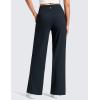 imageCRZ YOGA Wide Leg Yoga Pants Pockets 30  High Waisted Womens Sweatpants Lounge Dress Casual WorkTrue Navy