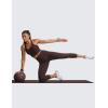 imageCRZ YOGA Butterlift Capris Workout Leggings 21  High Waisted Pilates Gym Athletic Womens Crop Yoga PantsHot Fudge Brown