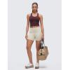 imageCRZ YOGA Butterluxe Crop Yoga Tank Tops for Women  Workout Athletic Casual Tight Scoop Neck Racerback Sleeveless ShirtsRipe Plum