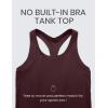 imageCRZ YOGA Butterluxe Crop Yoga Tank Tops for Women  Workout Athletic Casual Tight Scoop Neck Racerback Sleeveless ShirtsRipe Plum