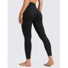 imageCRZ YOGA Butterluxe No Front Seam Yoga Leggings 25  High Waisted Womens Lounge Pants Pilates Workout Athletic Buttery SoftBlack