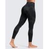 imageCRZ YOGA Butterluxe No Front Seam Yoga Leggings 25  High Waisted Womens Lounge Pants Pilates Workout Athletic Buttery SoftBlack Tie Dye Flowers