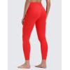 imageCRZ YOGA Butterluxe No Front Seam Yoga Leggings 25  High Waisted Womens Lounge Pants Pilates Workout Athletic Buttery SoftDeep Red