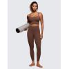 imageCRZ YOGA Butterluxe Yoga Leggings 25  High Waisted Buttery Soft Womens Workout Lounge PantsCoffee Brown