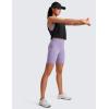 imageCRZ YOGA Pima Cotton Large Armhole Tank Tops for Women  Workout Sport Athletic Yoga Running Gym Loose Crop Sleeveless ShirtsBlack