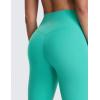 imageCRZ YOGA SculptAir No Front Seam Yoga Leggings 25  High Waisted Womens Pants Workout Pilates Athletic V Back Buttery SoftAtlantis Green