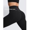 imageCRZ YOGA SculptAir No Front Seam Yoga Leggings 25  High Waisted Womens Pants Workout Pilates Athletic V Back Buttery SoftBlack