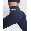 imageCRZ YOGA SculptAir No Front Seam Yoga Leggings 25  High Waisted Womens Pants Workout Pilates Athletic V Back Buttery SoftClub Blue