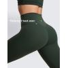 imageCRZ YOGA SculptAir No Front Seam Yoga Leggings 25  High Waisted Womens Pants Workout Pilates Athletic V Back Buttery SoftLegend Green