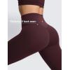 imageCRZ YOGA SculptAir No Front Seam Yoga Leggings 25  High Waisted Womens Pants Workout Pilates Athletic V Back Buttery SoftRipe Plum