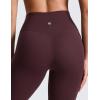 imageCRZ YOGA SculptAir No Front Seam Yoga Leggings 25  High Waisted Womens Pants Workout Pilates Athletic V Back Buttery SoftRipe Plum