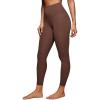 imageCRZ YOGA Butterluxe Yoga Leggings 25  High Waisted Buttery Soft Womens Workout Lounge PantsCoffee Brown