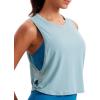 Deep Armhole-pure Blue