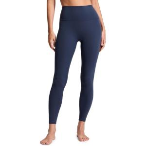 imageCRZ YOGA Butterluxe No Front Seam Yoga Leggings 25  High Waisted Womens Lounge Pants Pilates Workout Athletic Buttery SoftClub Blue