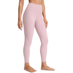 imageCRZ YOGA Butterluxe Yoga Leggings 25  High Waisted Buttery Soft Womens Workout Lounge PantsPink Haze