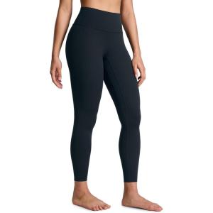 imageCRZ YOGA SculptAir No Front Seam Yoga Leggings 25  High Waisted Womens Pants Workout Pilates Athletic V Back Buttery SoftTrue Navy