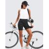 imageCRZ YOGA Butterluxe Biker Shorts Pockets 5  High Waisted Volleyball Workout Athletic Yoga WomensDark Grey Camouflage 2