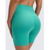 imageCRZ YOGA Butterluxe No Front Seam Biker Shorts 6  High Waisted Lounge Pilates Workout Athletic Womens Buttery SoftAtlantis Green