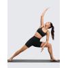 imageCRZ YOGA Butterluxe No Front Seam Biker Shorts 6  High Waisted Lounge Pilates Workout Athletic Womens Buttery SoftBlack