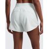 imageCRZ YOGA Dolphin Athletic Shorts for Women 5  Mid Waisted Quick Dry for Running Workout Gym Track with Zip PocketOcean Air