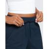 imageCRZ YOGA Lightweight Casual Shorts for Women 35  High Waisted Linerless for Athletic Lounge Hiking with Zip PocketsInk Blue