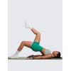 imageCRZ YOGA Naked Feeling Biker Shorts 4  High Waist Yoga Workout Running Gym Spandex WomensCascadia Green
