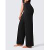 imageCRZ YOGA Butterlift Wide Leg Pants Pockets 293133  High Waisted Yoga Lounge Buttery Soft Comfy Casual WomensBlack