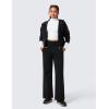 imageCRZ YOGA Butterlift Wide Leg Pants Pockets 293133  High Waisted Yoga Lounge Buttery Soft Comfy Casual WomensBlack