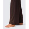 imageCRZ YOGA Butterlift Wide Leg Pants Pockets 293133  High Waisted Yoga Lounge Buttery Soft Comfy Casual WomensHot Fudge Brown