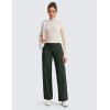 imageCRZ YOGA Butterlift Wide Leg Pants Pockets 293133  High Waisted Yoga Lounge Buttery Soft Comfy Casual WomensLegend Green